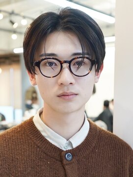 オルセン(OLSEN) センターパート/黒髪/清潔感/刈り上げなし/20代/30代/社会人