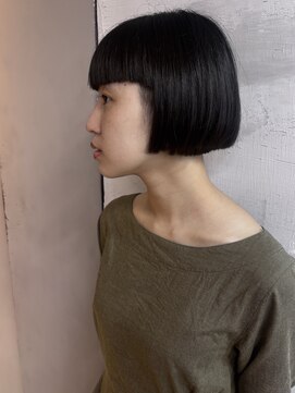 シュリット(schritt) ワイドバングボブ ** LUNA 渋谷 美容室 schritt