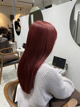 グラフ 立川(Graph.) ブリーチなしダブルカラー Aujua髪質改善トリートメント