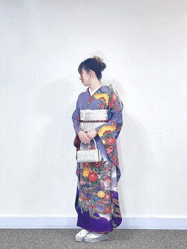 やま屋 紅型振袖スタイル