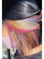 アグ ヘアー ニコル 富谷店(Agu hair nicol)&nbsp;遊び心いっぱいのインナーカラー^ ^とっても楽しかったです！