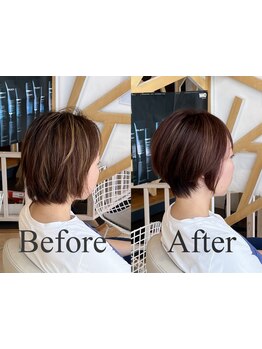 【ヴィラロドラカラー】オーガニックな成分で、色持ちも良く、艶やかで健康的な髪を実現します◎