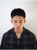 ベリーショートスパイキーアップバングスタイル
