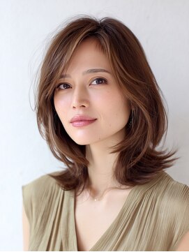 レリーオーファ 六甲(RelyOfa) 外ハネミディ