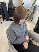 ミラ(MIRA)&nbsp;ブリーチカラー／マロンベージュ/くすみベージュ