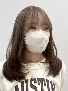 ハッチ(HACCH) ブリーチハイライト髪質改善ダブルカラーレイヤーカット