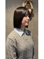 パーミル ヘア クマモト(permille ‰ hair Kumamoto)&nbsp;縮毛矯正×タッセルボブ