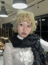 ミラコ(milaco)&nbsp;pale lime green × yellow blonde