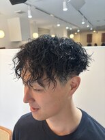 グラフ 立川(Graph.)&nbsp;ツイストスパイラルツーブロックマッシュショートメンズ