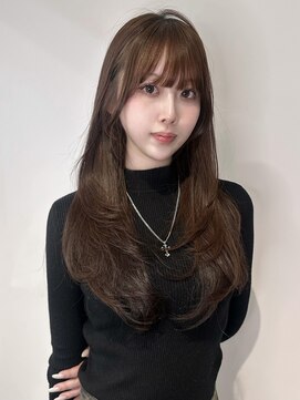 アクシス ナゴヤ(AXIS NAGOYA) イメチェン/ピンクベージュ/アンブレラカラー/前髪/名古屋駅