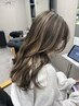 【外国人風】カット+コントラストハイライト+オーダーメイドTR¥25900~