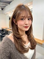 アビー(ABBEY3)&nbsp;レイヤーカットミディアムレイヤーハッシュカットハイレイヤー