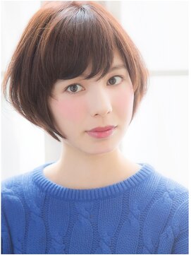 アリエッタ(aRietta) 【aRietta】斜め前髪で小顔効果抜群ショート★丸みショートボブ