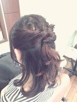 ぉ家サロン(Salon) ハーフアップ