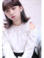 ホラン(HoLan)&nbsp;【HoLan】タンバルモリx外ハネカールxラベンダーアッシュ