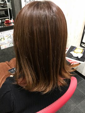 ヘアーサロンタシカ(Hair saron Tasica.) インナー☆ピンク