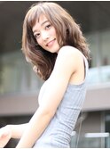 大人ミディアム髪型【20代30代40代】ストレートパーマ