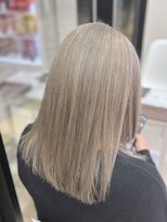 プログレス 長町南店(PROGRESS)&nbsp;ハイトーンカラー　プラチナシルバー×グレー