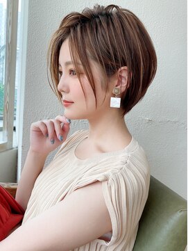 シルクレイ 吉祥寺店(Silk-lei) 360度大人かわいい丸みショートフェザーバング吉祥寺