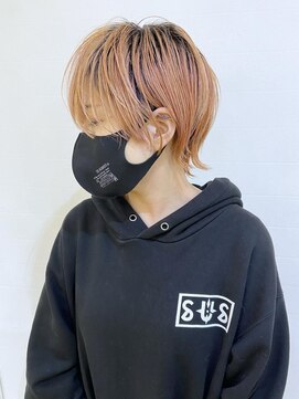 モリオ フロム ロンドン 成増店 【morio成増/ムラマツ】前髪 ウルフショート ショートウルフ