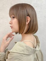 ロンドプランタン 恵比寿(Lond Printemps)&nbsp;デザインカラーアースカラーショートミニボブ【Lond 中居】