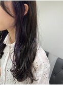 透明感たっぷり♪ラベンダーイヤリングカラー