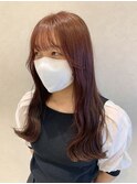 ピンクブラウンカラー【藤沢/ヘッドスパ/髪質改善/イノア】