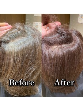 キコーヘア(kiko hair) 【白髪染めを使わない白髪染め/白髪ぼかし】吹田/岸辺/千里丘