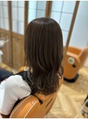 こなれヘア前髪うるツヤレイヤーセミロング【稲毛】