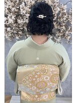 フォトリンクキポ 日本橋(Photo link ki.po)&nbsp;訪問着☆着付け＋ヘアセット　￥13,200～
