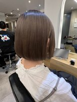 ジーナ 船橋(Zina)&nbsp;髪質改善＊マチルダボブアッシュカラー＊美髪【Zina船橋】