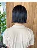 切りっぱなしボブ