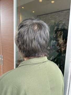 アチーブ ヘア デザイン(achieve hair design) ナチュラルアッシュカラー×マッシュヘア☆メンズカラー