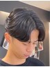 【都築指名】メンズカット＋プレミアムケア縮毛矯正