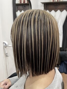 ジブドオブジェ(Jib d'obj) 八尾/ハイライト/髪質改善/酸性ストレート/バレイヤージュ