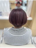 白髪ぼかしハイライトショート