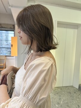 ヌー 代官山(nuu) メルティカラー似合わせカットボブミディアムレイヤー