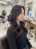ハピネス 梅田茶屋町店(HAPPINESS)&nbsp;韓国くびれロング レイヤーオルチャン小顔前髪 艶髪 髪質改善