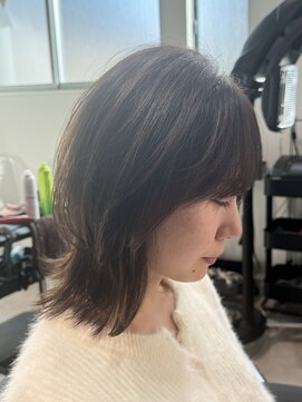 ハーツ 船橋(HEARTS) 透明感抜群！オリーブベージュ×白髪ぼかし☆白髪ぼかしも可◎