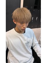 アッドバイケーツー 心斎橋(add by k-two Men's)&nbsp;前下がりマッシュ/ミルクティーベージュ