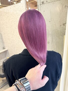 ラニヘアサロン(lani hair salon) チェリーピンク/ブリーチ/ハイトーン/ダブルカラー/ピンクカラー