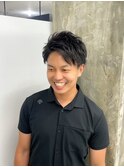 波巻きツイストスパイラルパーマ/フェザーパーマ/眉毛/メンズ