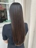 6月限定☆髪質改善保護剤入りストレート(縮毛矯正）♪￥19150→17000