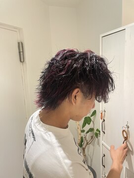 フィゼル あべのルシアス店(Aujua fizelle) コントラストハイライト *佐藤 空