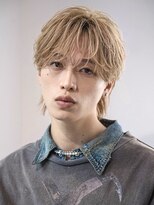 オーシャントーキョーオーバー(OCEAN TOKYO OVER) 韓国ブリーチシースルーラウンドマッシュウルフ