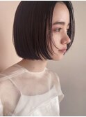 フラットボブ×ピンクブラウン MAKO 表参道