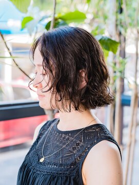 ヘアークラフト(Hair Craft) ボブデジタルパーマ【岡山/問屋町】フェイスレイヤー