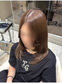 【レイヤーカット】ミディアムロング×毛先軽め