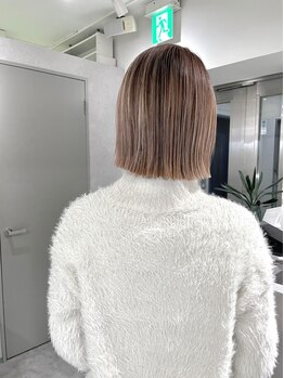 エミール 武蔵小杉店(eMir...)の写真/Ｎ．ルフレカラーで染める白髪染め♪明るめカラーや透明感のあるデザイン性の高いカラーも◎