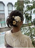 卒業式＊ヘアセット着付け＊カチモリヘア